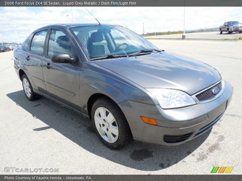 Liquid Grey Metallic / Dark Flint/Light Flint 2006 Ford Focus ZX4 SE Sedan