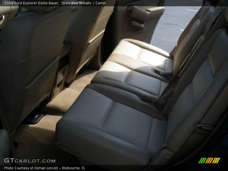 Sport Blue Metallic / Camel 2009 Ford Explorer Eddie Bauer