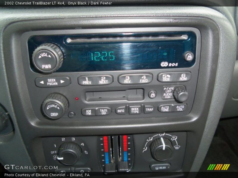Onyx Black / Dark Pewter 2002 Chevrolet TrailBlazer LT 4x4