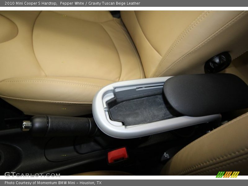Pepper White / Gravity Tuscan Beige Leather 2010 Mini Cooper S Hardtop