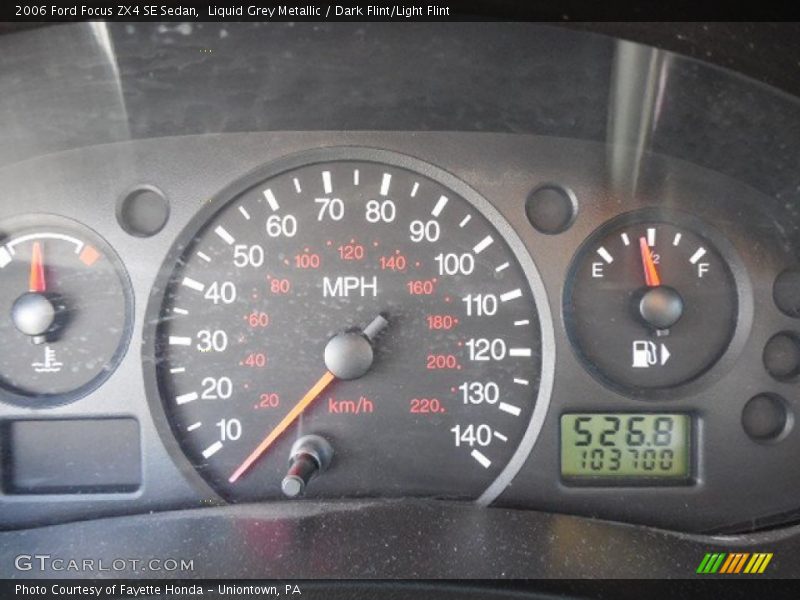 Liquid Grey Metallic / Dark Flint/Light Flint 2006 Ford Focus ZX4 SE Sedan