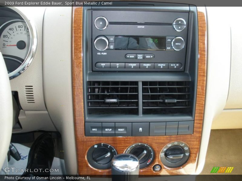 Sport Blue Metallic / Camel 2009 Ford Explorer Eddie Bauer