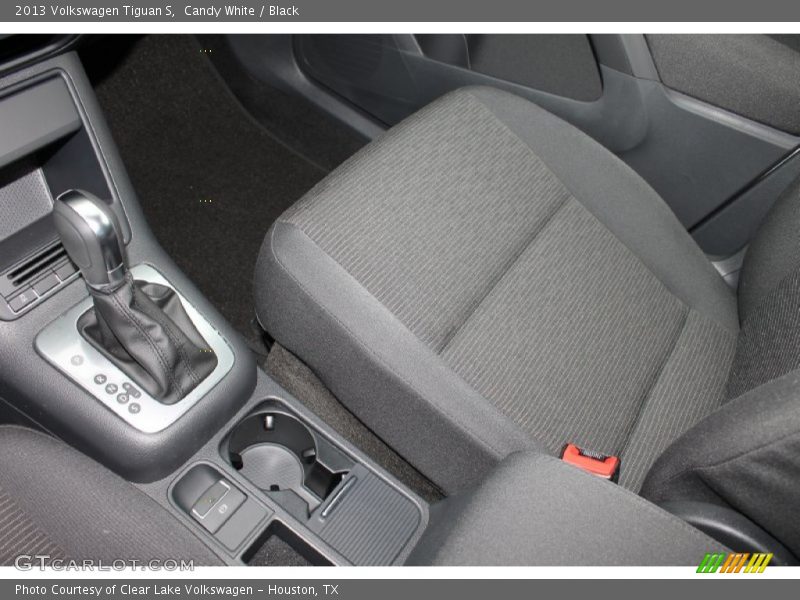 Candy White / Black 2013 Volkswagen Tiguan S