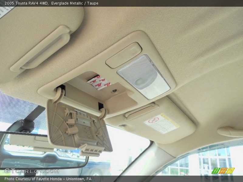 Everglade Metallic / Taupe 2005 Toyota RAV4 4WD