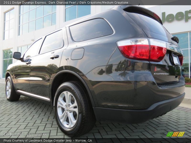 Dark Charcoal Pearl / Dark Graystone/Medium Graystone 2011 Dodge Durango Express