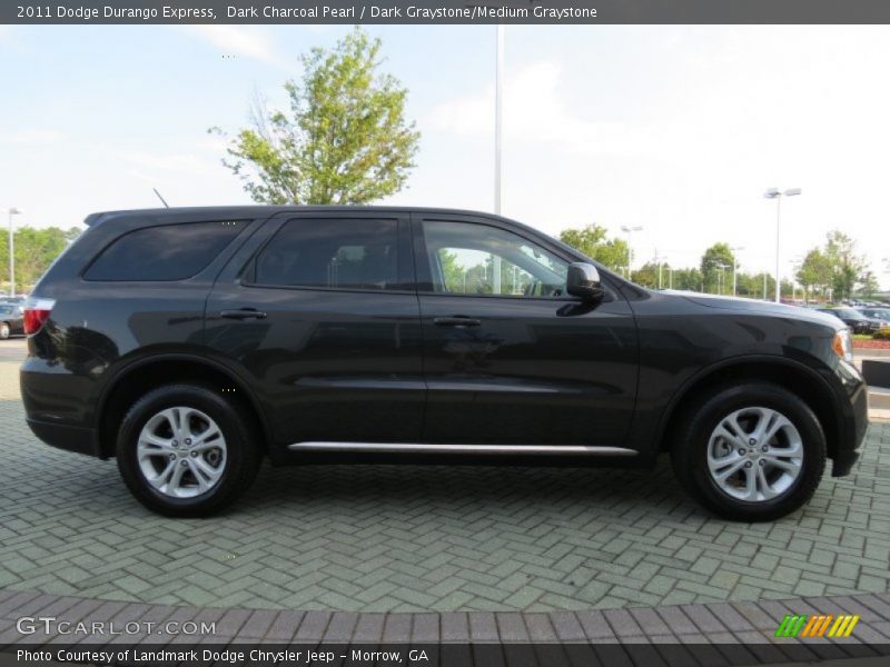 Dark Charcoal Pearl / Dark Graystone/Medium Graystone 2011 Dodge Durango Express