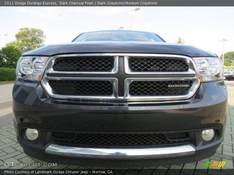 Dark Charcoal Pearl / Dark Graystone/Medium Graystone 2011 Dodge Durango Express