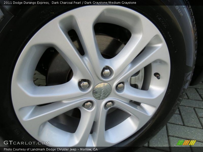 Dark Charcoal Pearl / Dark Graystone/Medium Graystone 2011 Dodge Durango Express