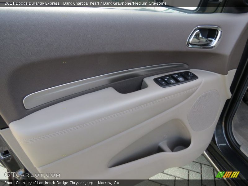 Dark Charcoal Pearl / Dark Graystone/Medium Graystone 2011 Dodge Durango Express