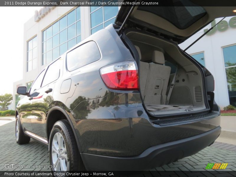 Dark Charcoal Pearl / Dark Graystone/Medium Graystone 2011 Dodge Durango Express