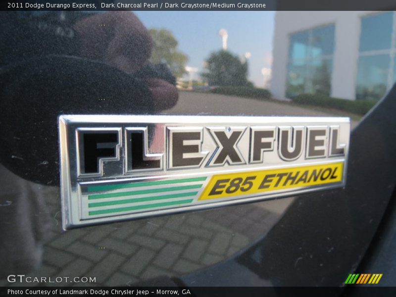 Dark Charcoal Pearl / Dark Graystone/Medium Graystone 2011 Dodge Durango Express