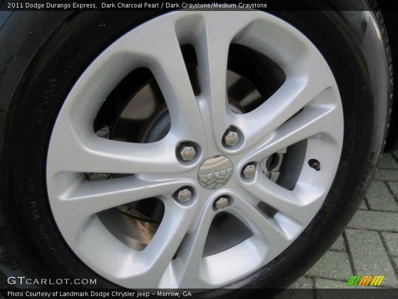 Dark Charcoal Pearl / Dark Graystone/Medium Graystone 2011 Dodge Durango Express