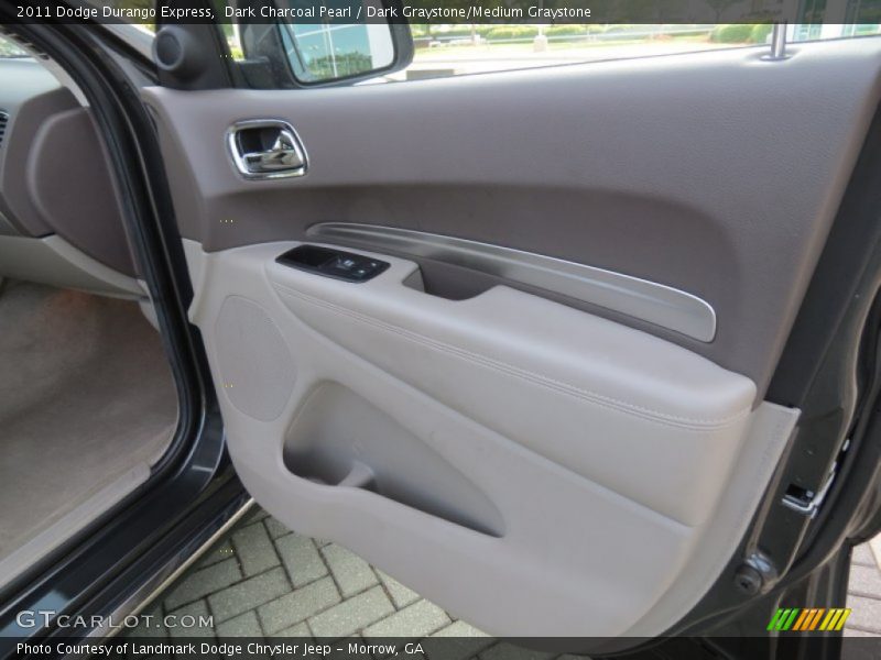 Dark Charcoal Pearl / Dark Graystone/Medium Graystone 2011 Dodge Durango Express