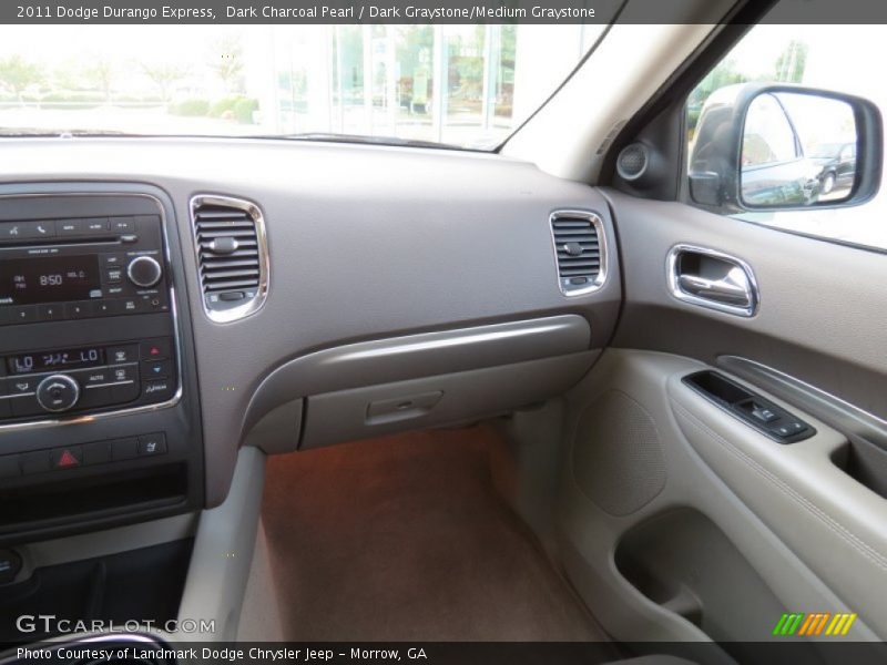 Dark Charcoal Pearl / Dark Graystone/Medium Graystone 2011 Dodge Durango Express
