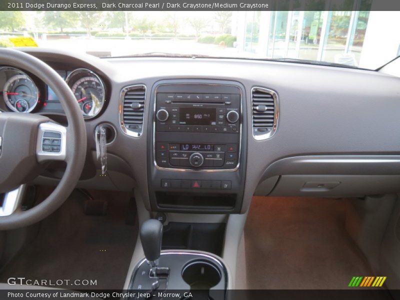 Dark Charcoal Pearl / Dark Graystone/Medium Graystone 2011 Dodge Durango Express