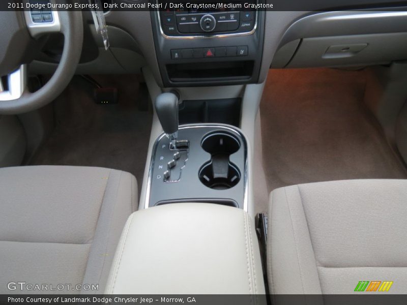 Dark Charcoal Pearl / Dark Graystone/Medium Graystone 2011 Dodge Durango Express