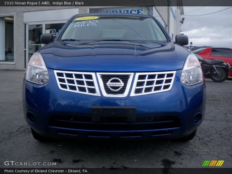 Indigo Blue / Black 2010 Nissan Rogue S AWD