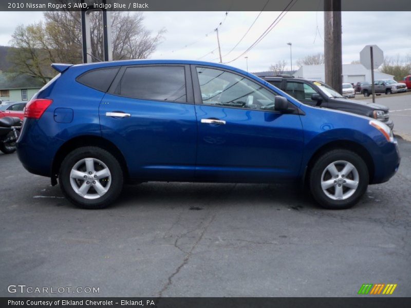Indigo Blue / Black 2010 Nissan Rogue S AWD