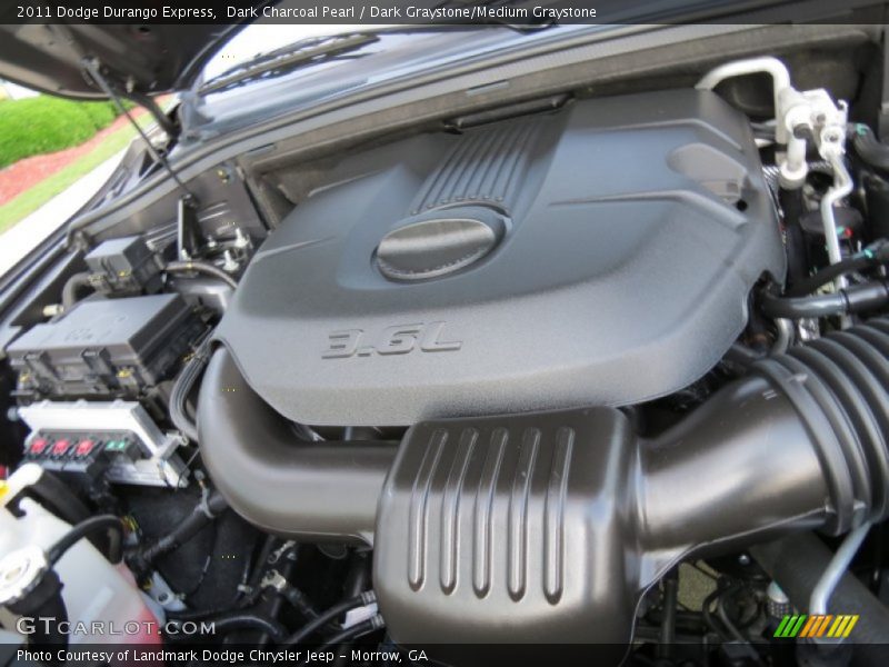 Dark Charcoal Pearl / Dark Graystone/Medium Graystone 2011 Dodge Durango Express