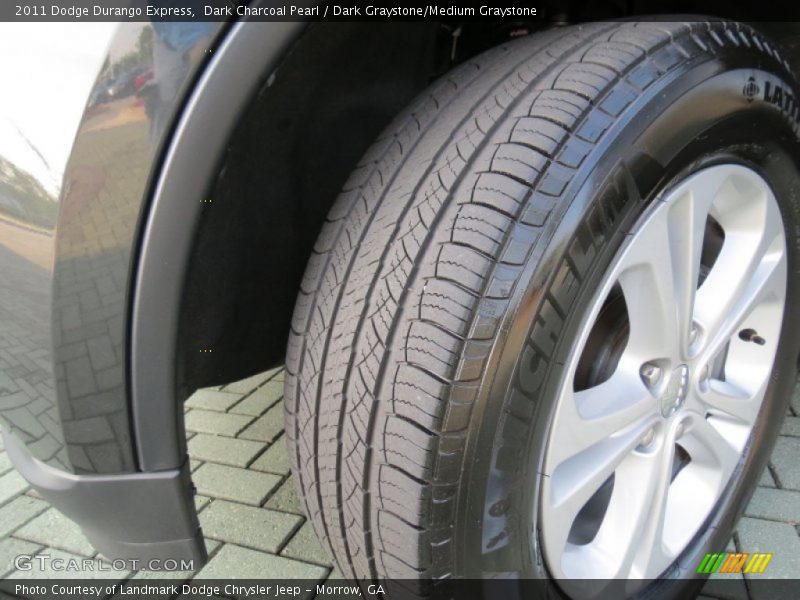 Dark Charcoal Pearl / Dark Graystone/Medium Graystone 2011 Dodge Durango Express