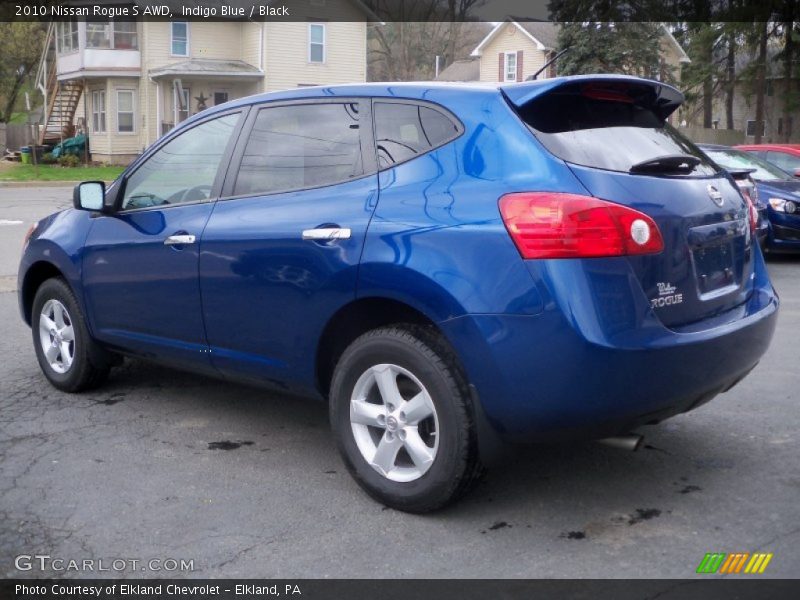 Indigo Blue / Black 2010 Nissan Rogue S AWD