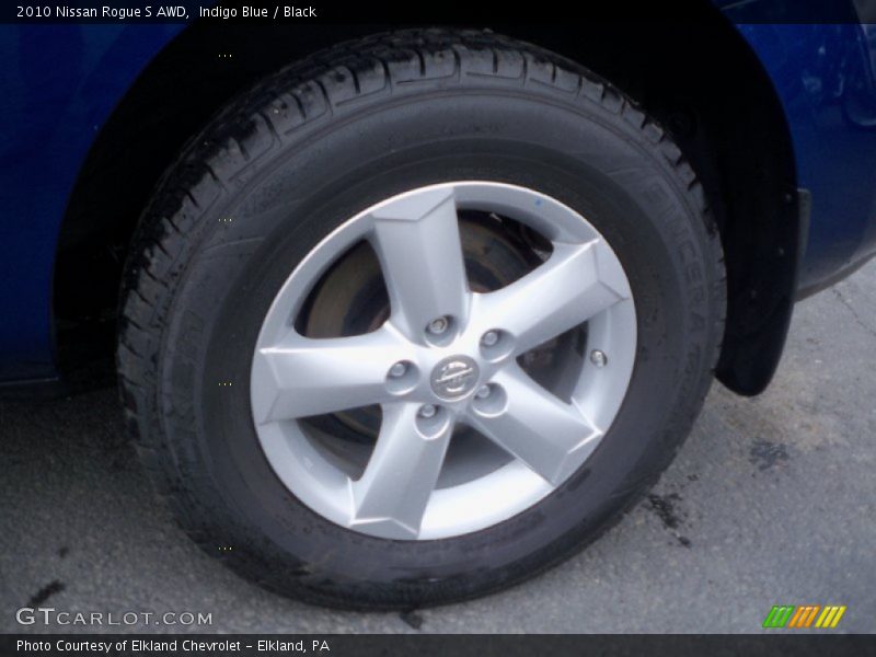 Indigo Blue / Black 2010 Nissan Rogue S AWD
