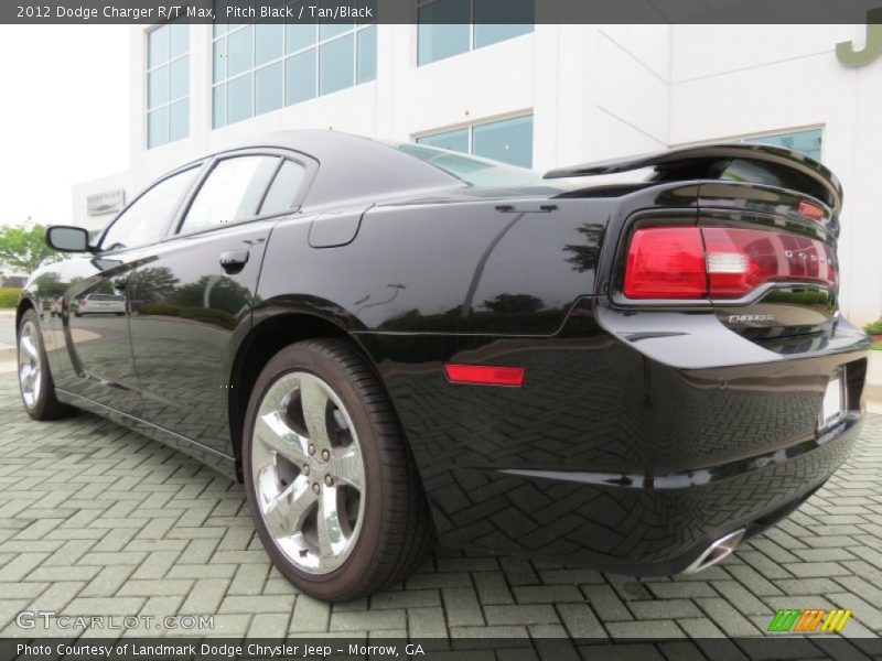 Pitch Black / Tan/Black 2012 Dodge Charger R/T Max