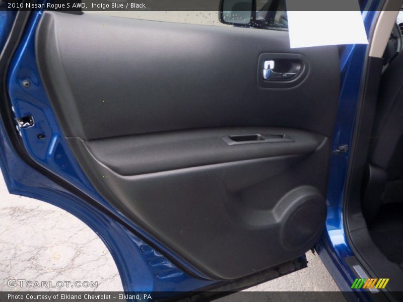 Indigo Blue / Black 2010 Nissan Rogue S AWD