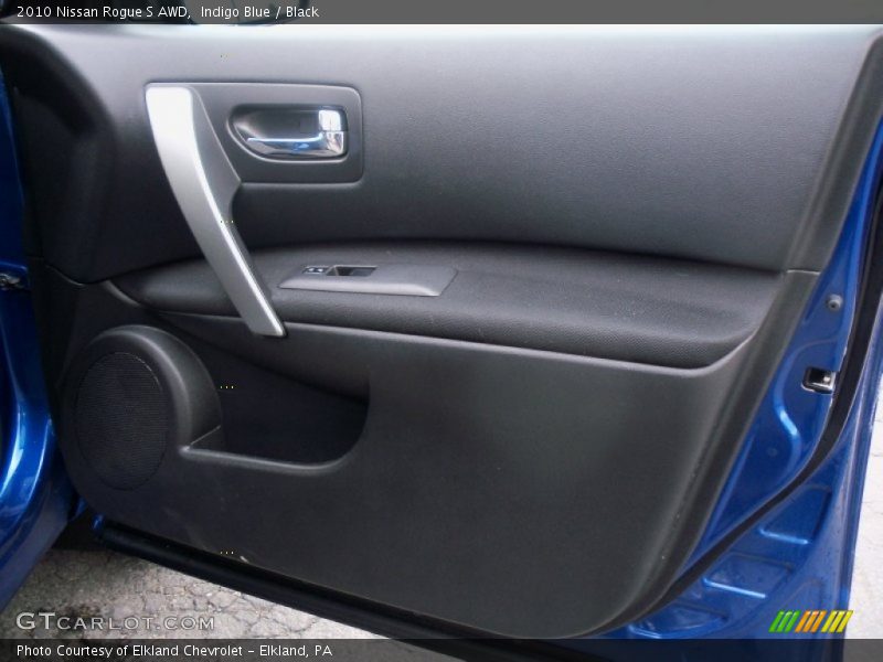 Indigo Blue / Black 2010 Nissan Rogue S AWD