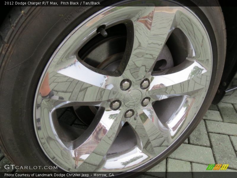 Pitch Black / Tan/Black 2012 Dodge Charger R/T Max