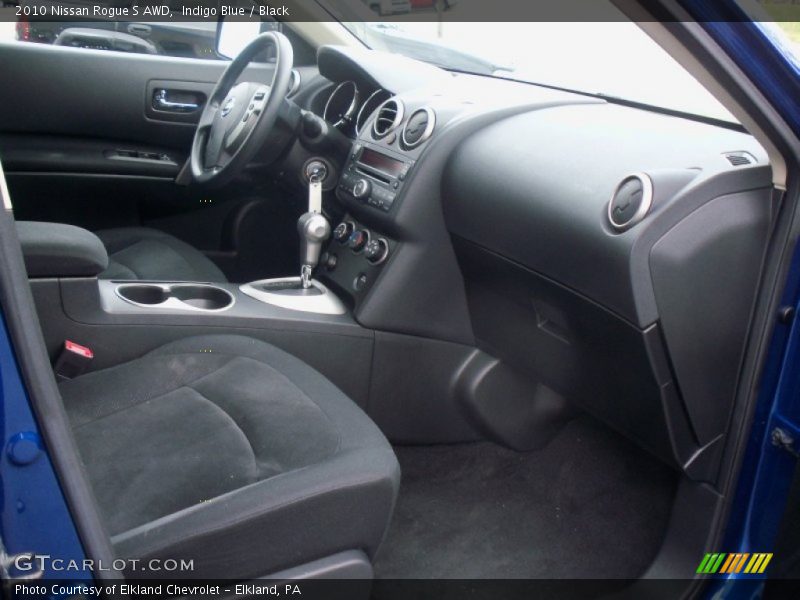 Indigo Blue / Black 2010 Nissan Rogue S AWD