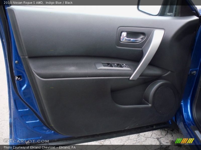 Indigo Blue / Black 2010 Nissan Rogue S AWD