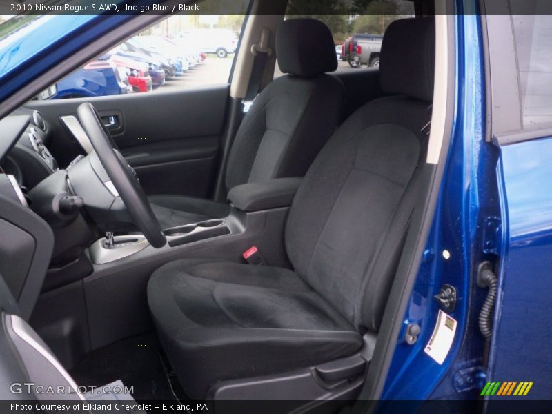 Indigo Blue / Black 2010 Nissan Rogue S AWD