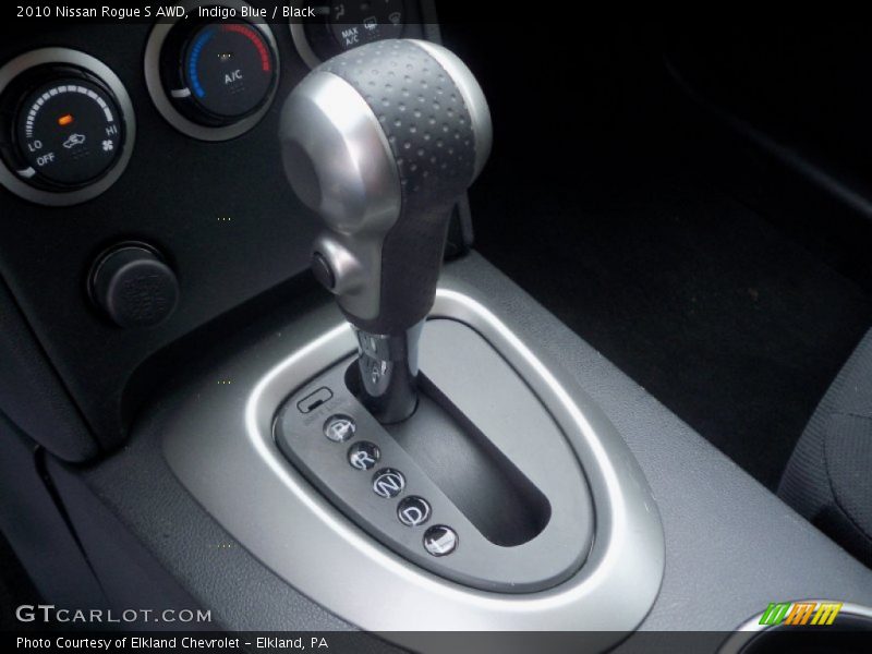 Indigo Blue / Black 2010 Nissan Rogue S AWD
