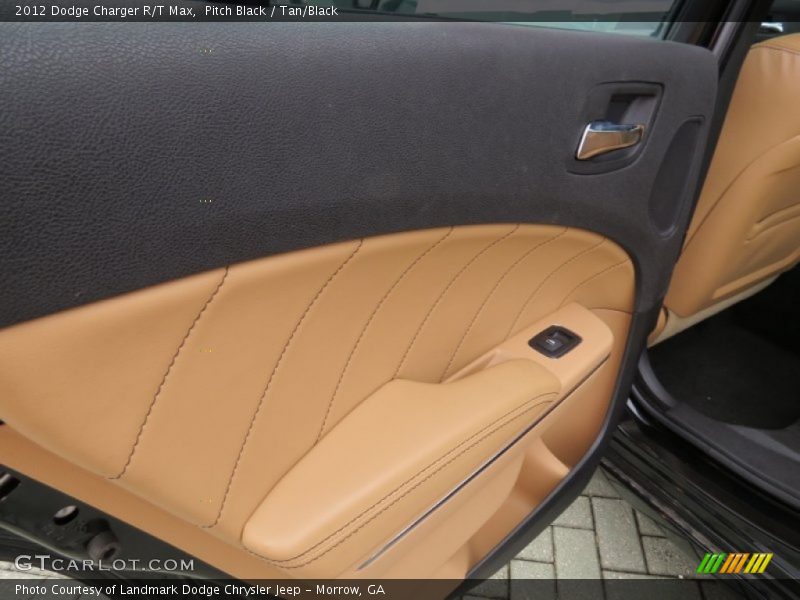 Pitch Black / Tan/Black 2012 Dodge Charger R/T Max