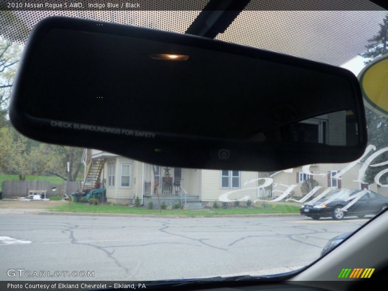 Indigo Blue / Black 2010 Nissan Rogue S AWD