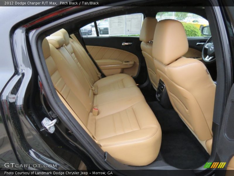 Pitch Black / Tan/Black 2012 Dodge Charger R/T Max