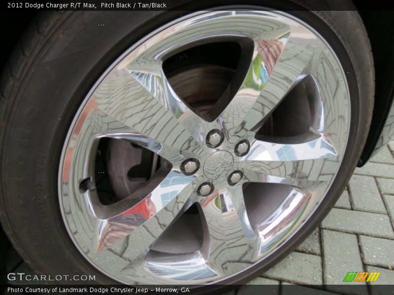 Pitch Black / Tan/Black 2012 Dodge Charger R/T Max