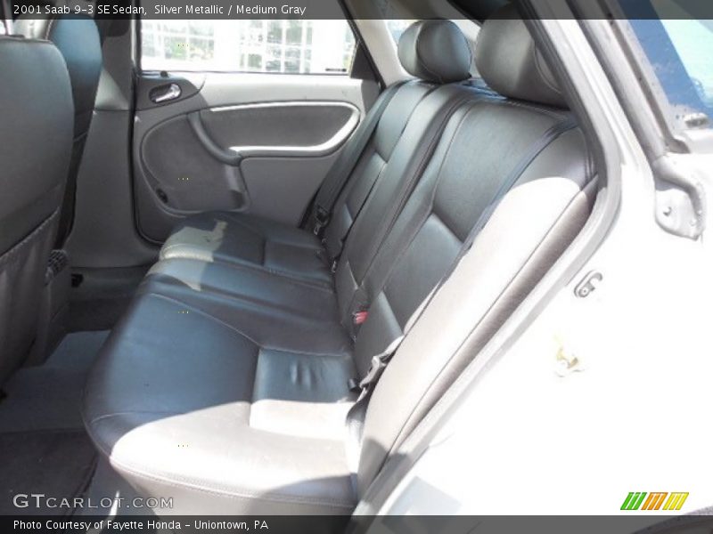 Silver Metallic / Medium Gray 2001 Saab 9-3 SE Sedan