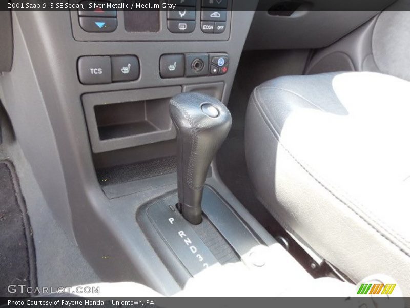 Silver Metallic / Medium Gray 2001 Saab 9-3 SE Sedan