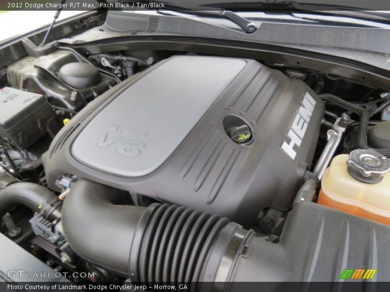 Pitch Black / Tan/Black 2012 Dodge Charger R/T Max