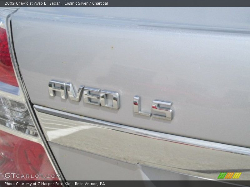 Cosmic Silver / Charcoal 2009 Chevrolet Aveo LT Sedan