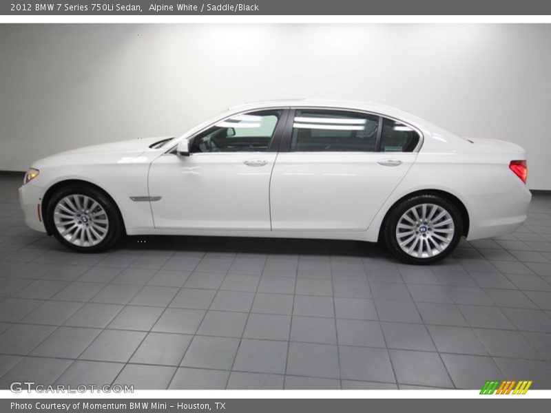  2012 7 Series 750Li Sedan Alpine White