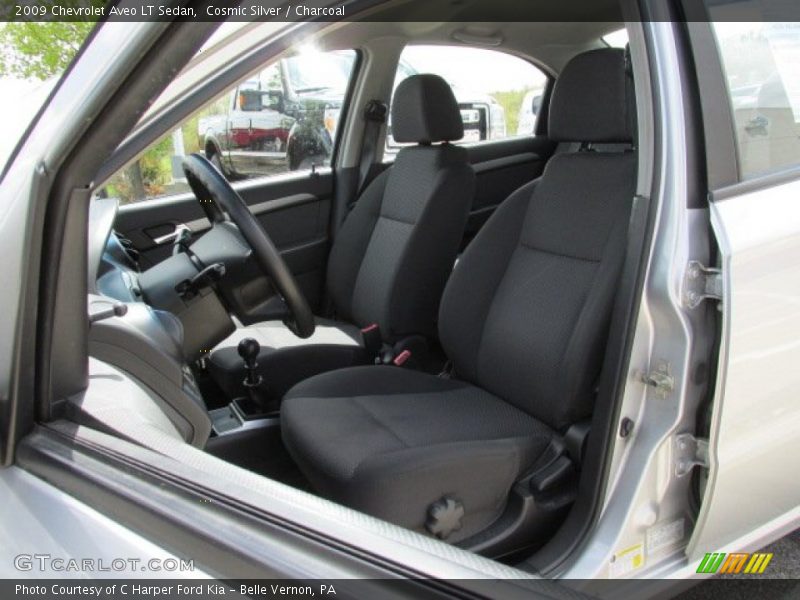 Cosmic Silver / Charcoal 2009 Chevrolet Aveo LT Sedan
