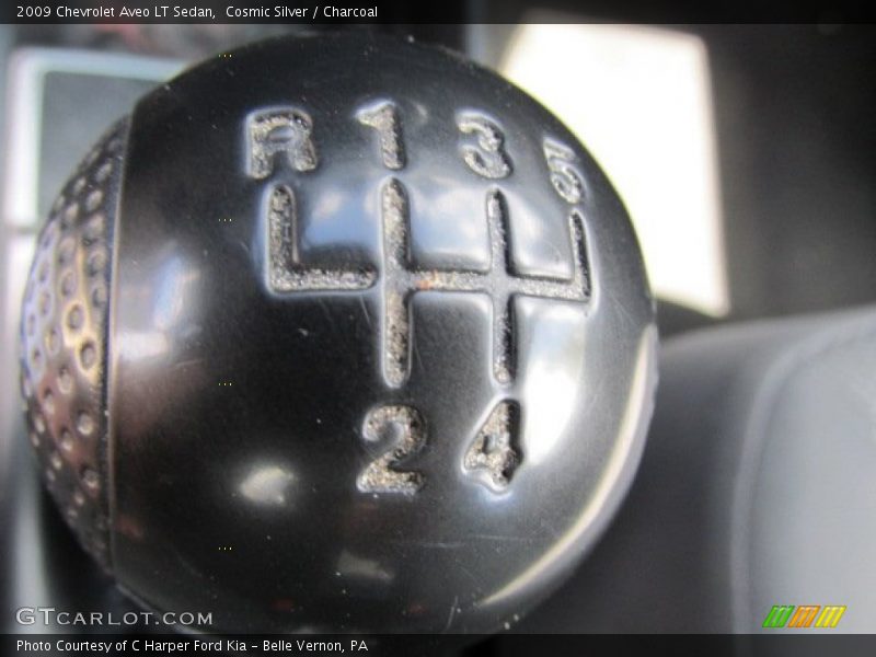 Cosmic Silver / Charcoal 2009 Chevrolet Aveo LT Sedan