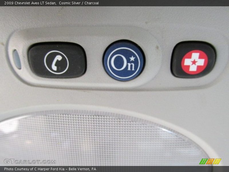 Cosmic Silver / Charcoal 2009 Chevrolet Aveo LT Sedan
