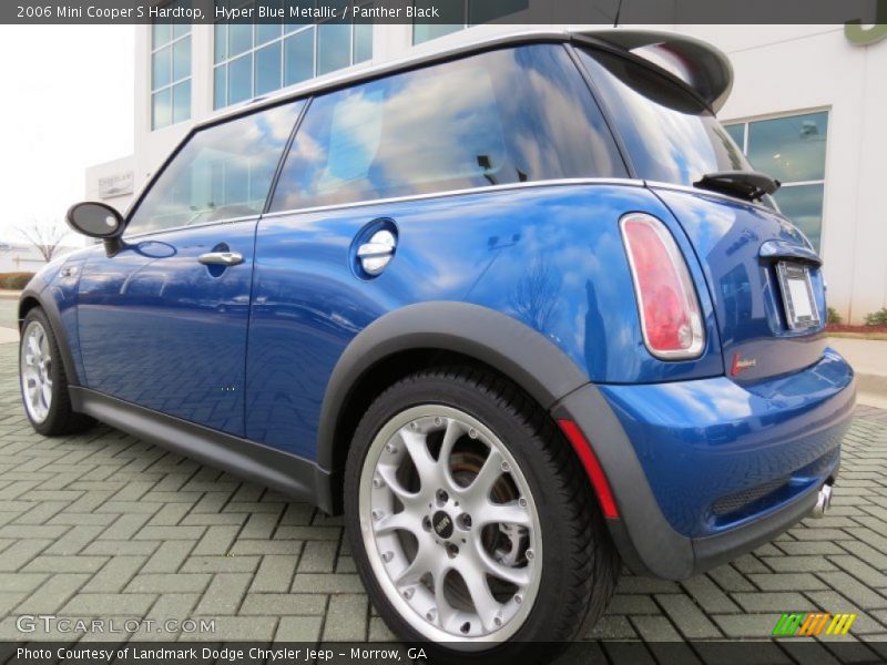 Hyper Blue Metallic / Panther Black 2006 Mini Cooper S Hardtop