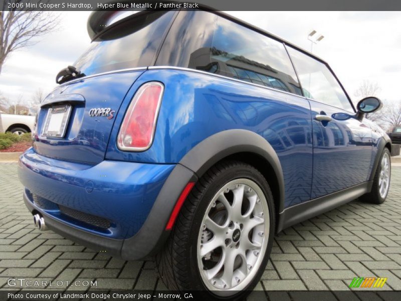 Hyper Blue Metallic / Panther Black 2006 Mini Cooper S Hardtop
