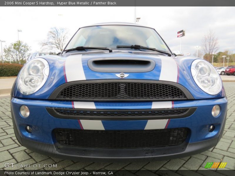 Hyper Blue Metallic / Panther Black 2006 Mini Cooper S Hardtop