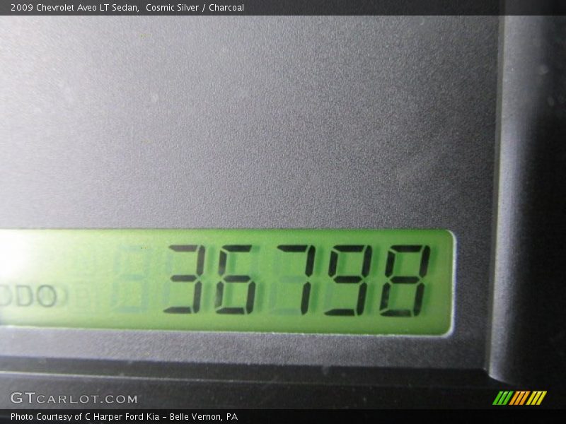 Cosmic Silver / Charcoal 2009 Chevrolet Aveo LT Sedan